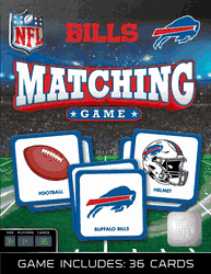 Buffalo Bills NFL Matching Game