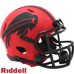Buffalo Bills NFL Mini Speed Football Helmet <B>RAVE</B>