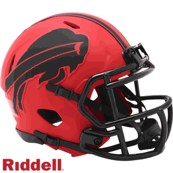 Buffalo Bills NFL Mini Speed Football Helmet RAVE