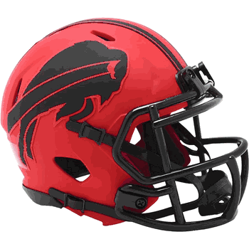 Buffalo Bills NFL Mini Speed Football Helmet RAVE