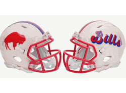 Buffalo Bills NFL Mini Speed Football Helmet RETRO