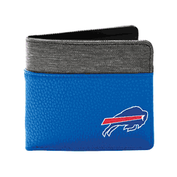 Buffalo Bills Pebble BiFold Wallet ROYL