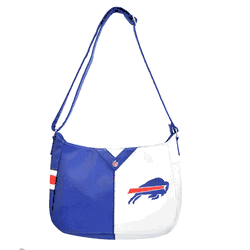 Buffalo Bills Pebble Split Hobo Shoulder Bag