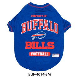 Buffalo Bills Pet Tee Shirt Small