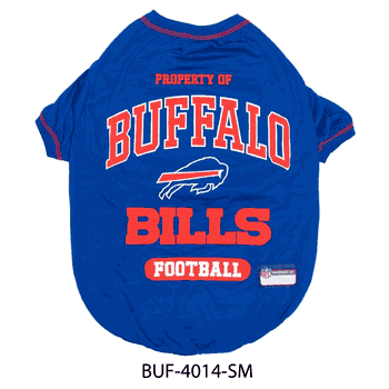 Buffalo Bills Pet Tee Shirt Small