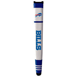 Buffalo Bills Putter Grip (White with colored stripes)