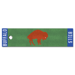 Buffalo Bills Putting Green Mat - 1.5ft. x 6ft., NFL Vintage