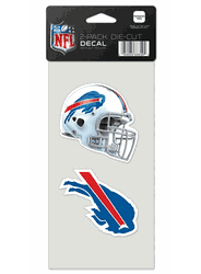 Buffalo Bills Set of 2 Die Cut Decals