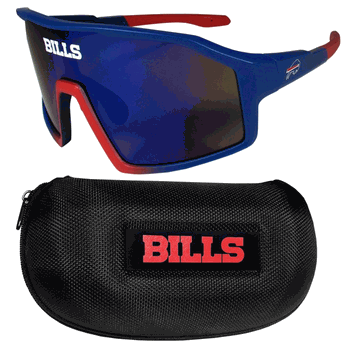 Buffalo Bills Shield Sunglasses with Case