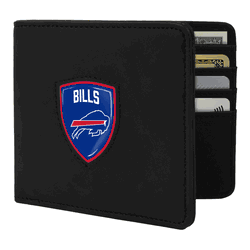 Buffalo Bills Shield Wallet - Black