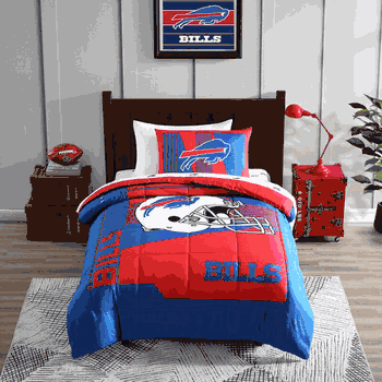 Buffalo Bills Status Bed In A Bag Twin