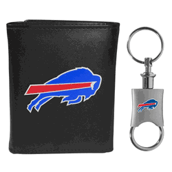 Buffalo Bills Tri-fold Wallet & Valet Key Chain