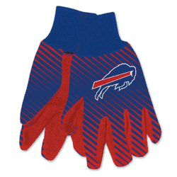Buffalo Bills Two Tone Adult Size Gloves