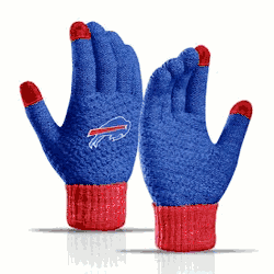Buffalo Bills Waffle Knit Glove
