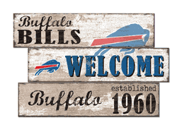 Buffalo Bills Welcome 3 Plank