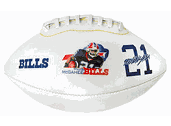 Buffalo Bills Willis McGahee Football Junior Size Attitude High Gloss CO