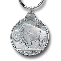 Buffalo Nickel Key Chain
