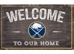 Buffalo Sabres 11x19 Welcome to our Home Sign