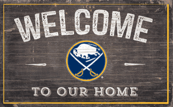 Buffalo Sabres 11x19 Welcome to our Home Sign