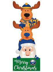 Buffalo Sabres 31" Santa Stack Leaner