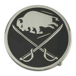 Buffalo Sabres 3D Chrome Metal Emblem