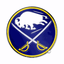 Buffalo Sabres 3D Color Metal Emblem