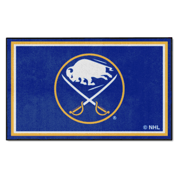 Buffalo Sabres 4ft. x 6ft. Plush Area Rug
