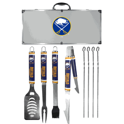 Buffalo Sabres 8 pc Logo BBQ Set