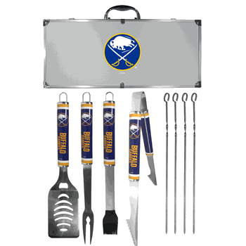 Buffalo Sabres 8 pc Logo BBQ Set