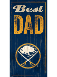 Buffalo Sabres Best Dad 6x12 Sign
