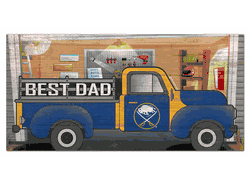 Buffalo Sabres Best Dad Truck 6x12 Sign