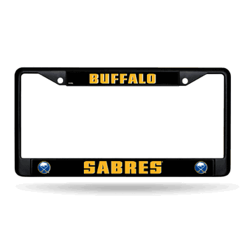 Buffalo Sabres  Black Chrome Frame with Plastic Inserts 12