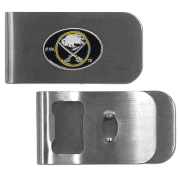 Buffalo Sabres Bottle Opener Money Clip