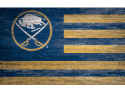 Buffalo Sabres Distressed Flag 11x19