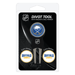 Buffalo Sabres Divot Tool Pack - Signature tool w/ 3 markers