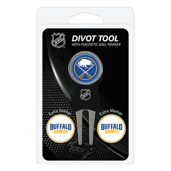 Buffalo Sabres Divot Tool Pack - Signature tool w/ 3 markers