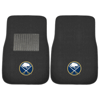 Buffalo Sabres Embroidered Car Mat Set - 2 Pieces