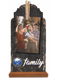 Buffalo Sabres Family Clothespin 6x12
