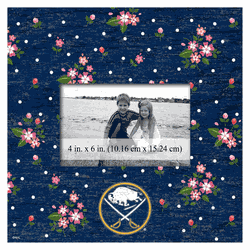 Buffalo Sabres Floral 10x10 Frame
