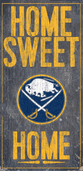 Buffalo Sabres Home Home Sweet Home 6x12