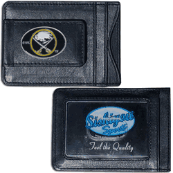 Buffalo Sabres Leather Cash & Cardholder