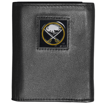 Buffalo Sabres Leather Tri-fold Wallet