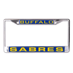 Buffalo Sabres License Plate Frame - Inlaid
