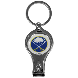 Buffalo Sabres Nail Care/Bottle Opener Key Chain