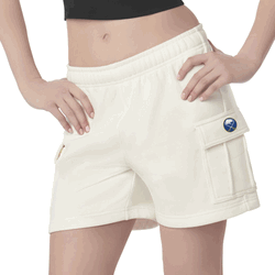 Buffalo Sabres NHL Kadi Cargo Fleece Shorts Bone Small