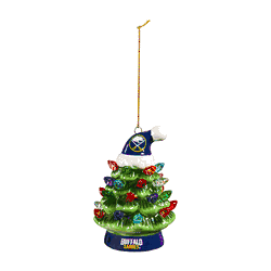 Buffalo Sabres Ornament Christmas Tree LED 4 Inch