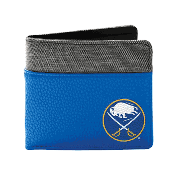 Buffalo Sabres Pebble BiFold Wallet Royal