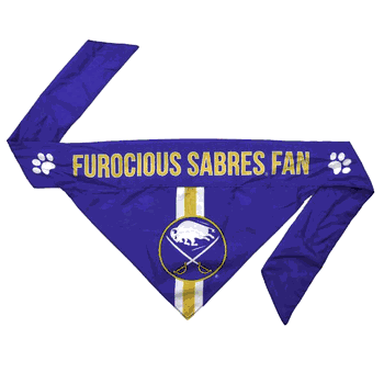 Buffalo Sabres Pet Bandana Medium