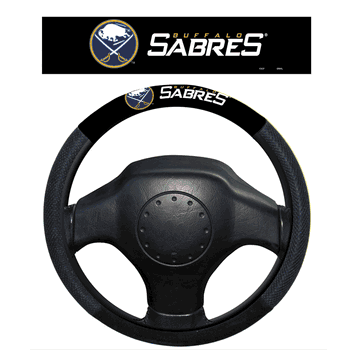 Buffalo Sabres Poly-Suede Steering Wheel Cover
