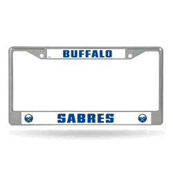Buffalo Sabres Primary Logo Chrome Frame